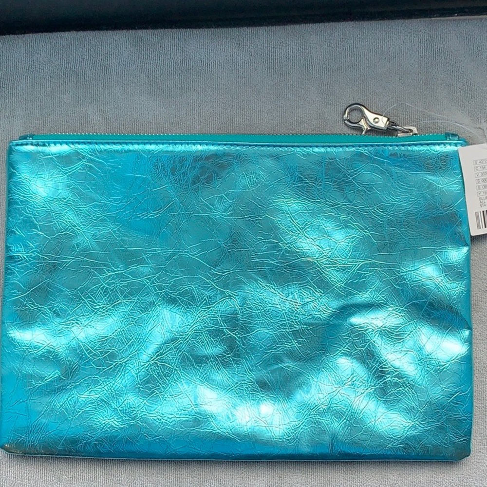 Urban Outfitters Metallic Teal Bag